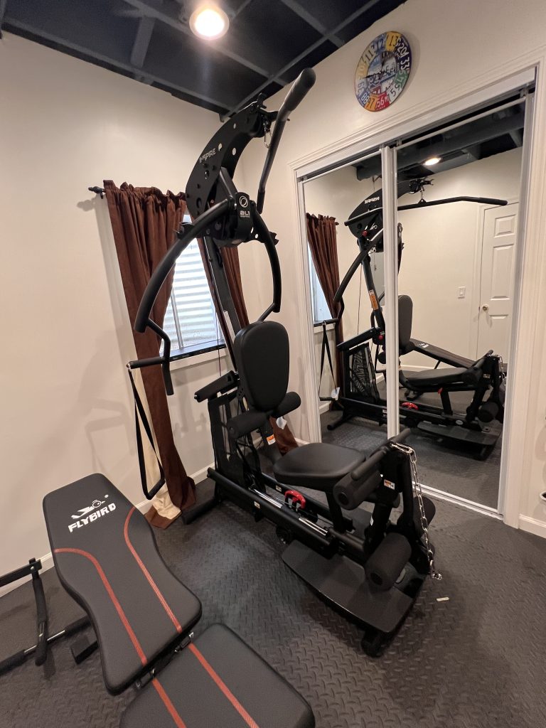 Home gym assembly