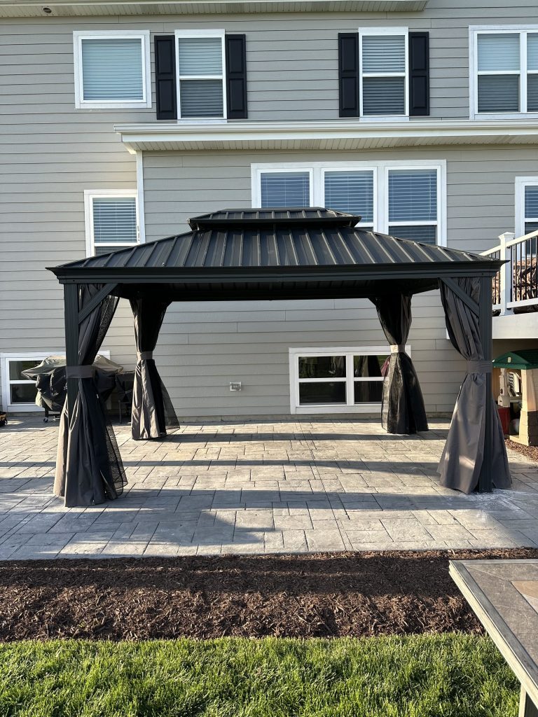 10×13 Purple Leaf gazebo assembly