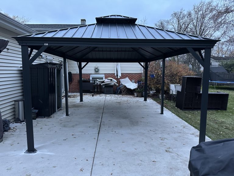 18×12 gazebo assembly