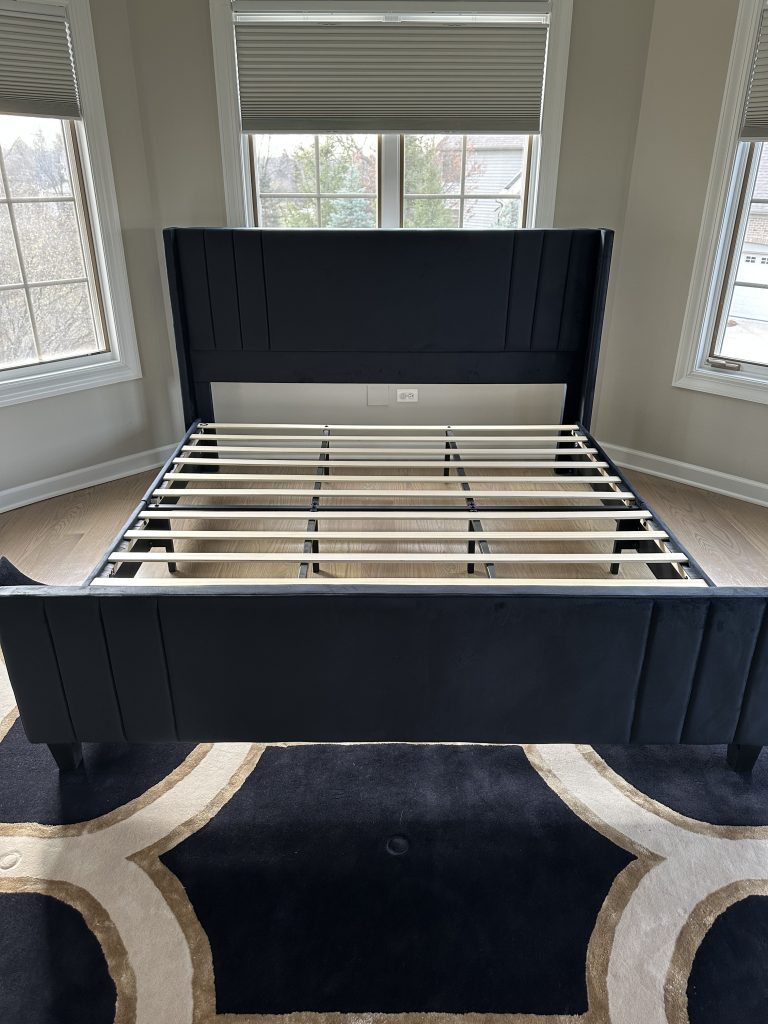 Platform bed assembly