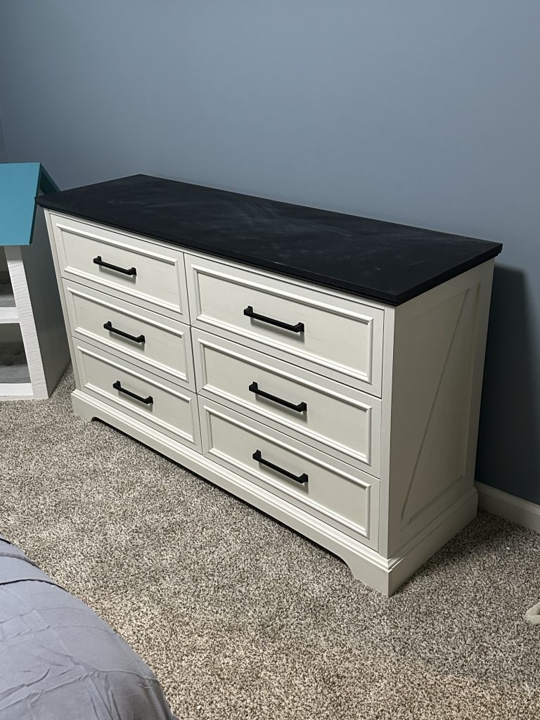 Assembly of Farmhouse dresser and night stand