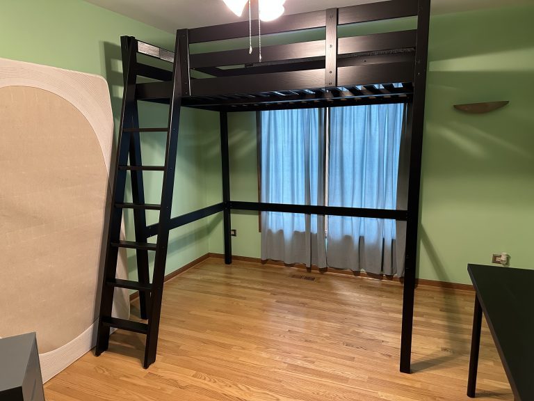 IKEA STORA loft bed assembly