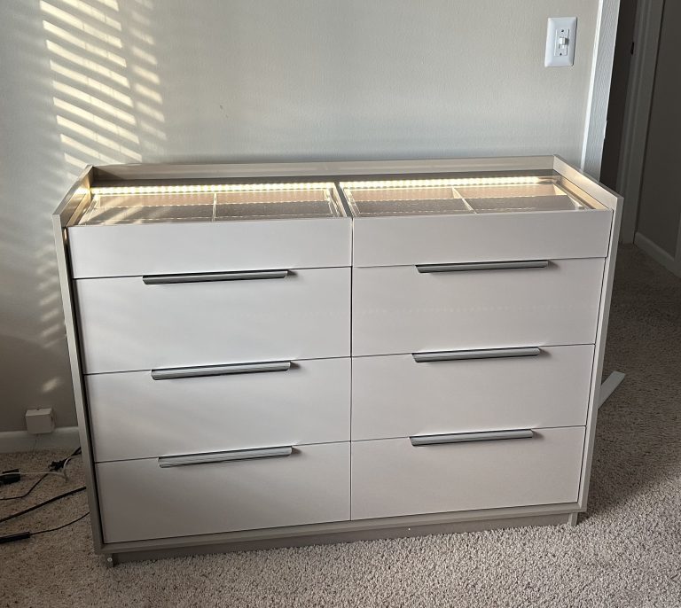 8-Drawer Dresser Assembly