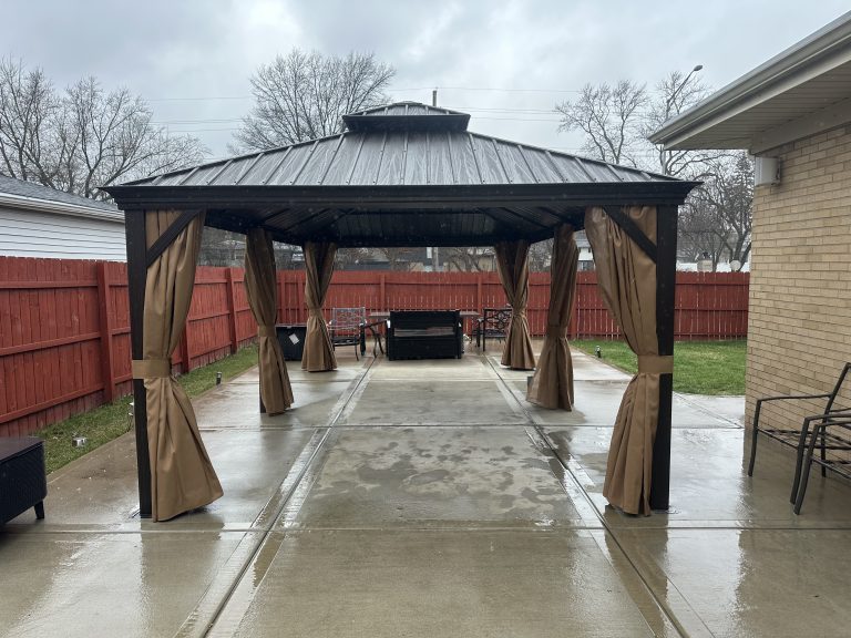 12×20 gazebo assembly