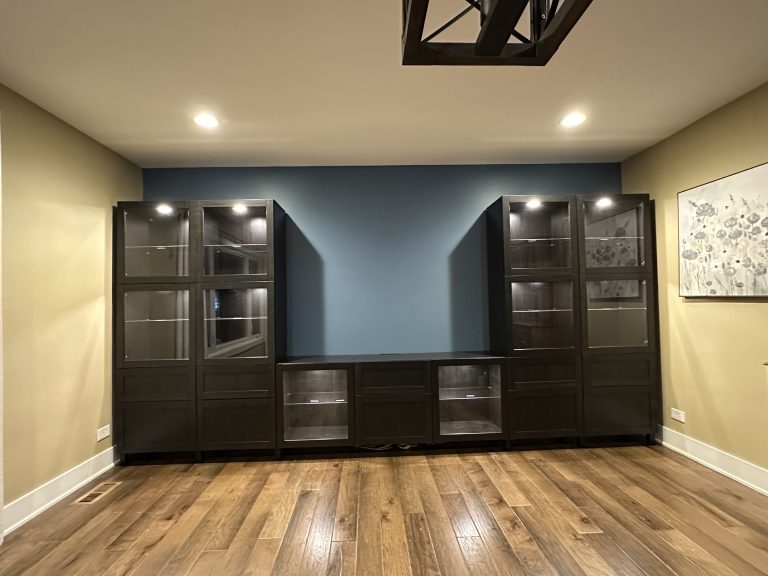 Assembly of IKEA BESTA storage cabinets