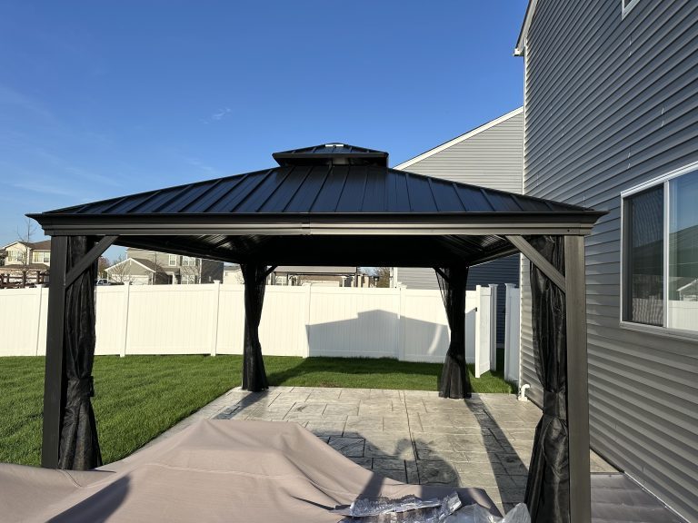 16×12 hardtop gazebo assembly