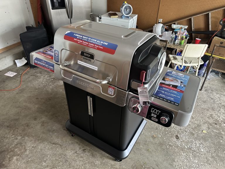 Assembly of Ninja FlexFlame grill