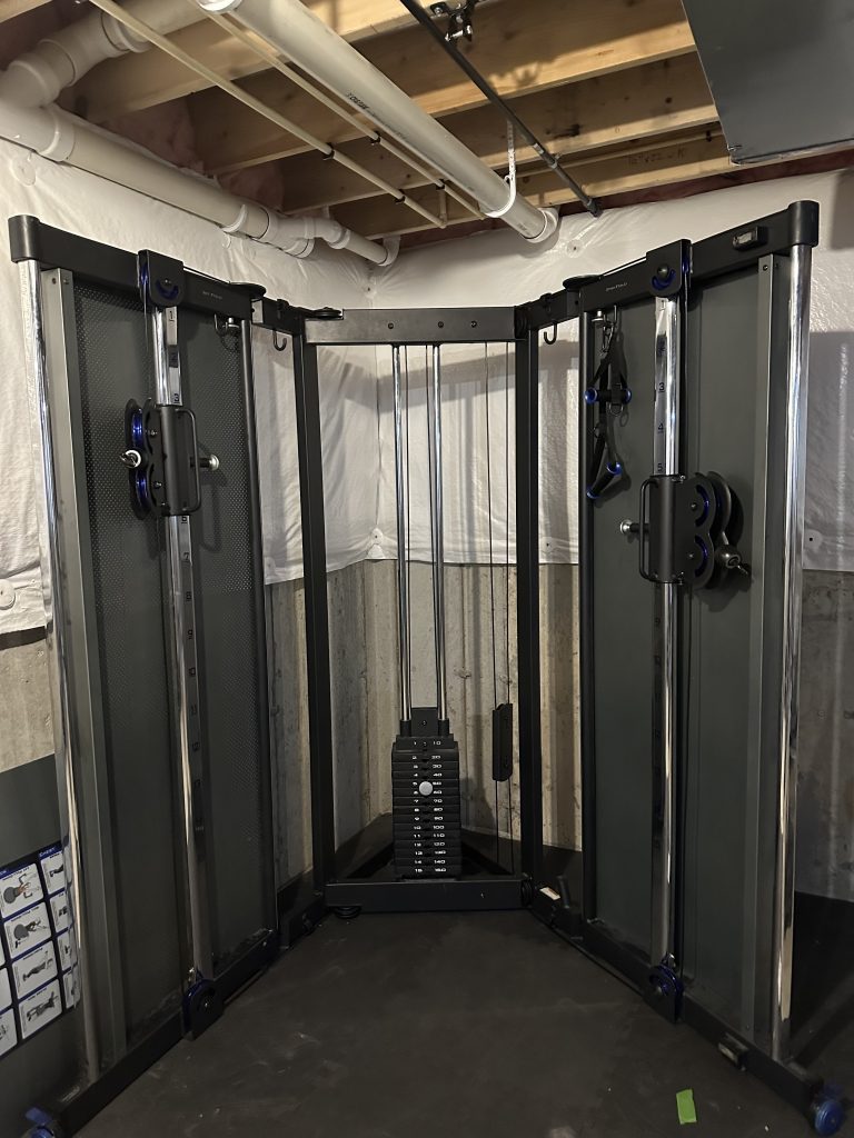 Re-assembly of used home gym