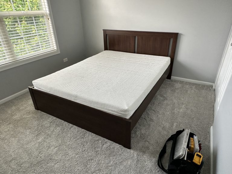 Assembly of IKEA SONGESAND bed