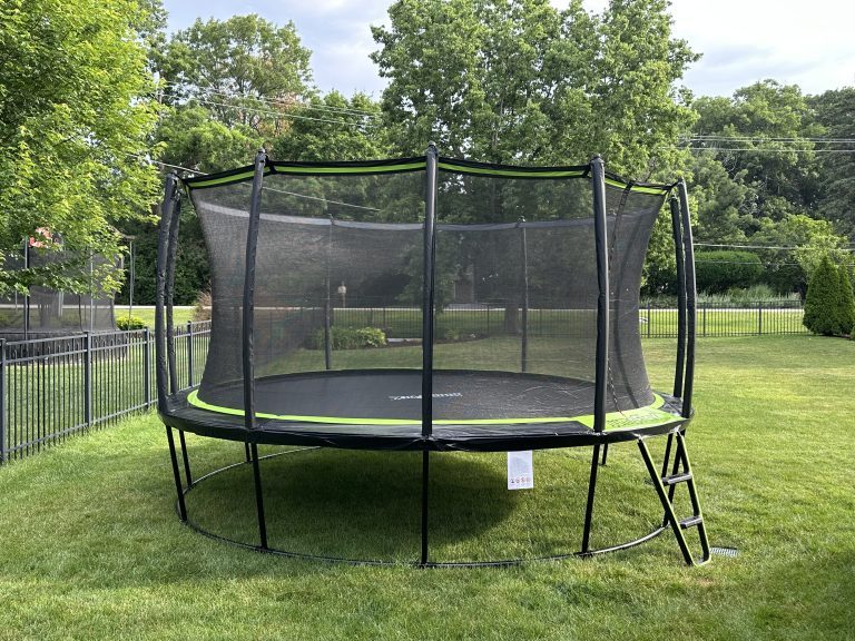 15ft trampoline assembly
