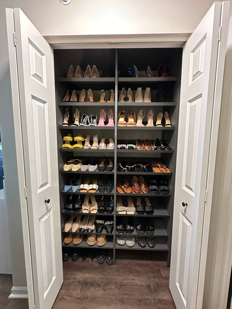 IKEA installations for three closets