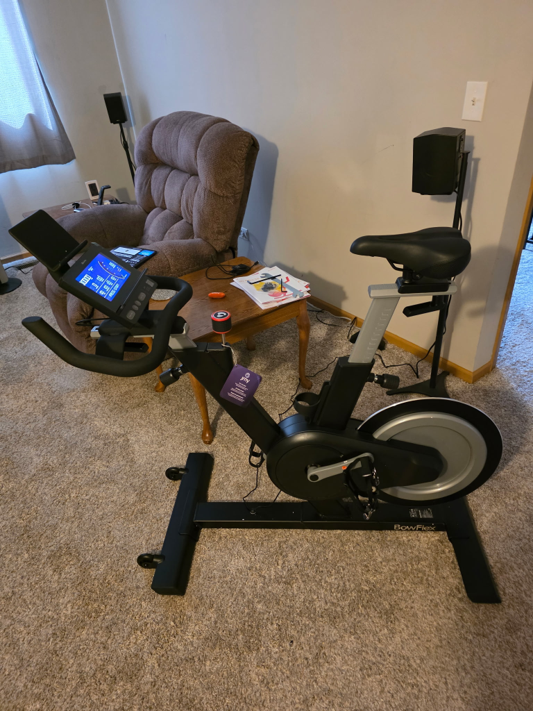 Fitness bike assembly