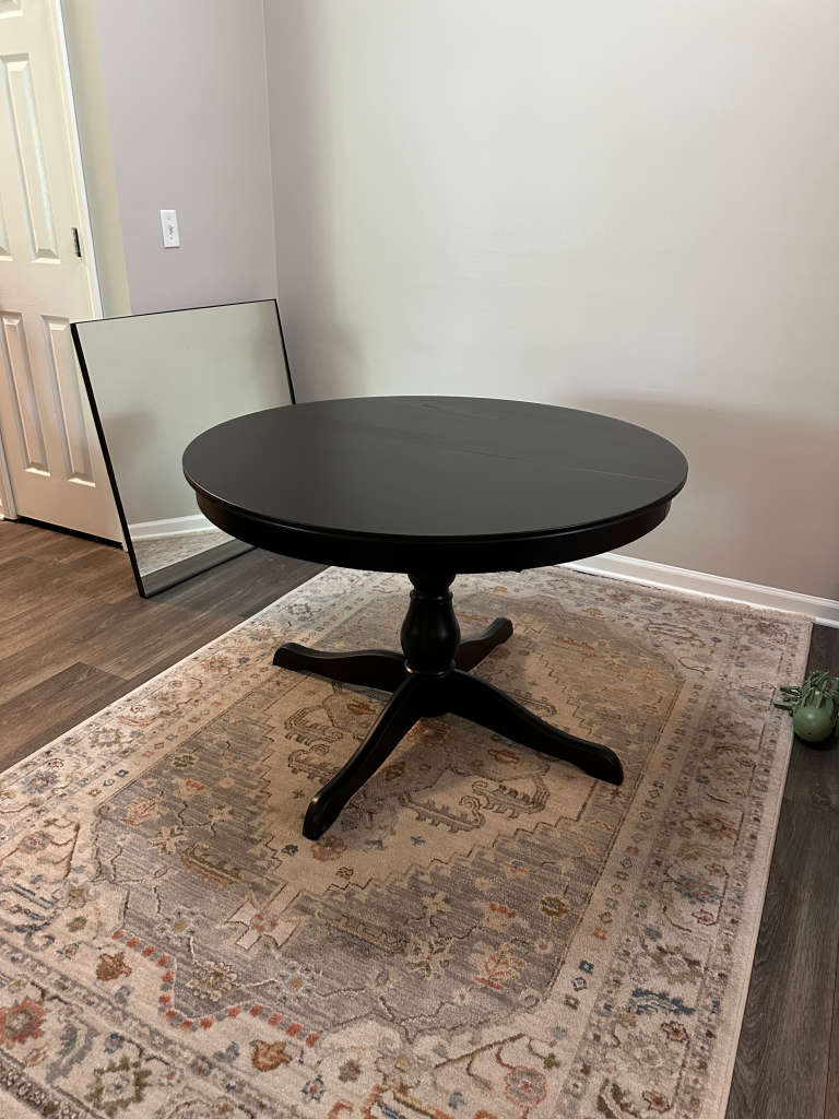 Assembly of INGATORP extendable dining table