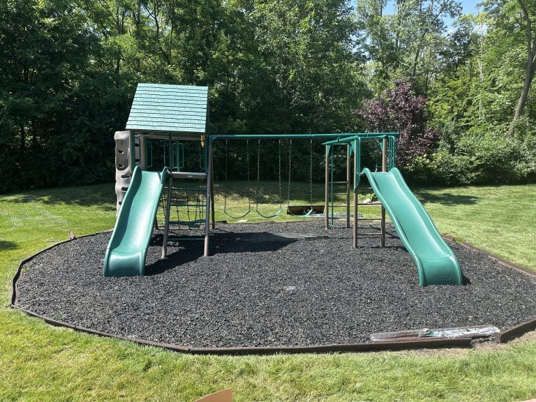 Assembly of Lifetime backyard playset