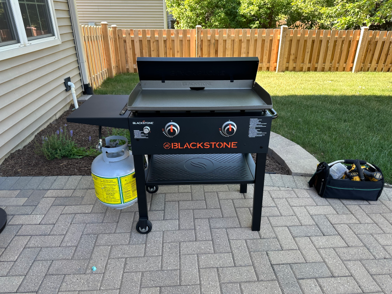 Blackstone griddle assembly