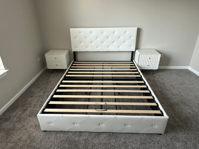 Assembly of furniture throughout new apartment