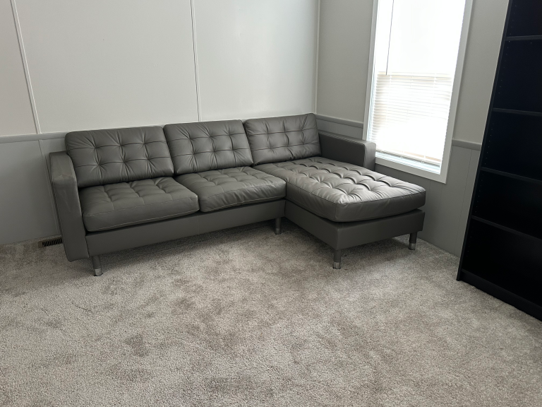 Assembly of IKEA MORABO sofa and chaise