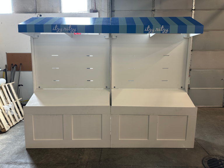 Assembly of tradeshow booth