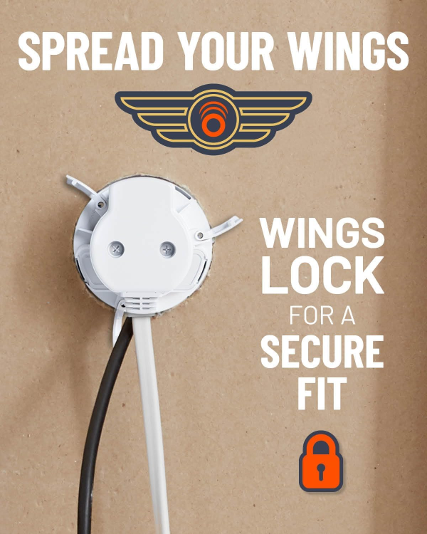 ECHOGEAR in-Wall Cable Management Kit for Power & Low Voltage Cords