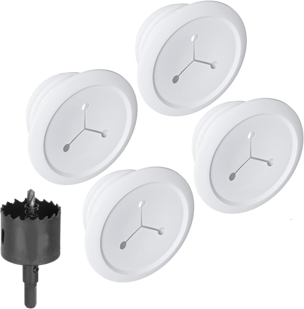 ECHOGEAR Wall Cable Hiders for Cable Management