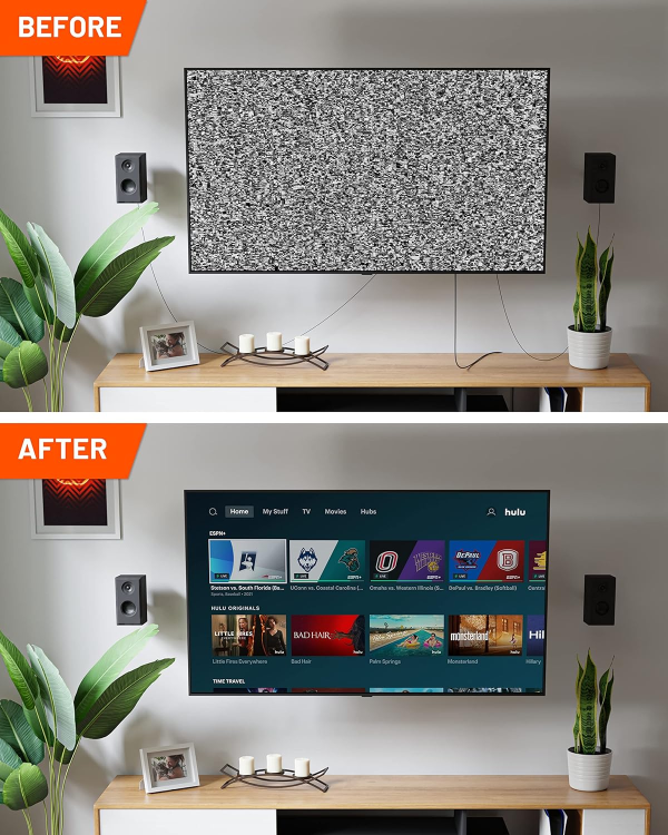 ECHOGEAR Wall Cable Hiders for Cable Management