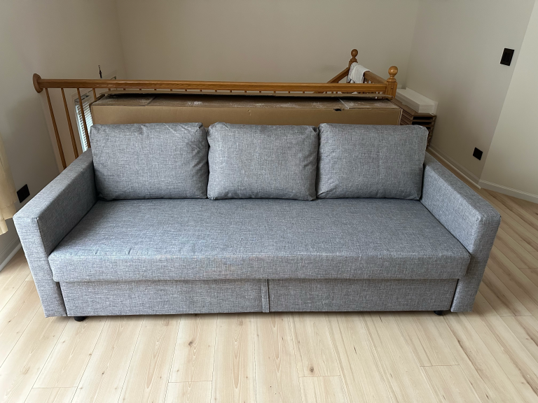 Assembly of IKEA FRIHETEN sleeper sofa