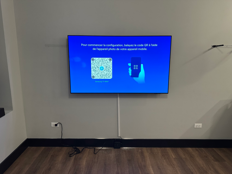 65-inch TV mounting