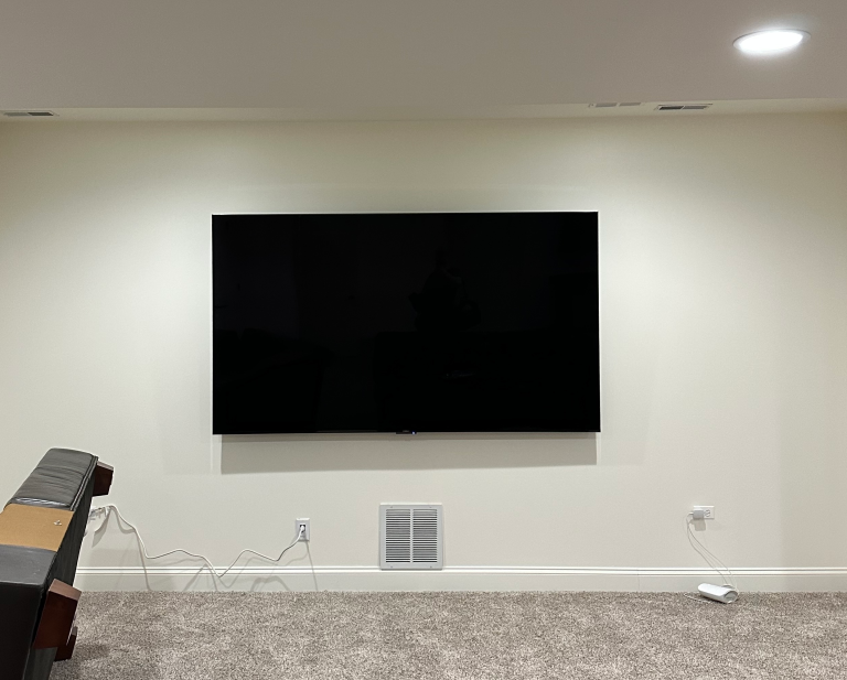 Mounting two 98″ TVs