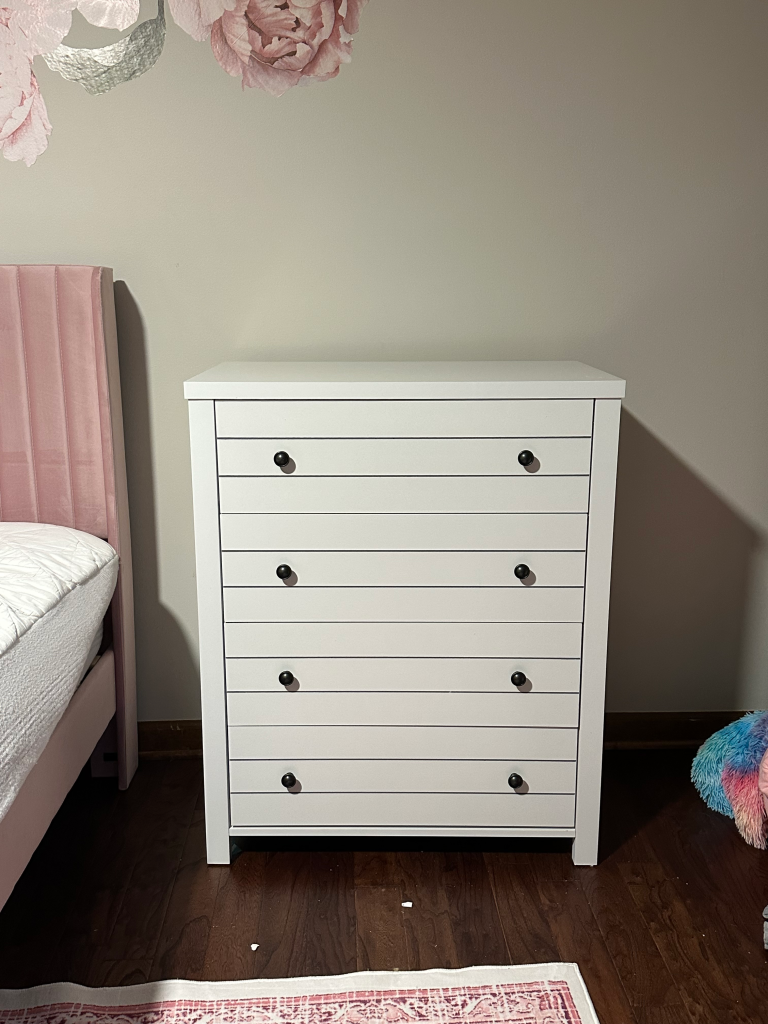 Dresser and bed assembly