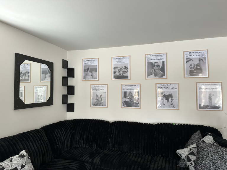 Mounting artwork and collectibles