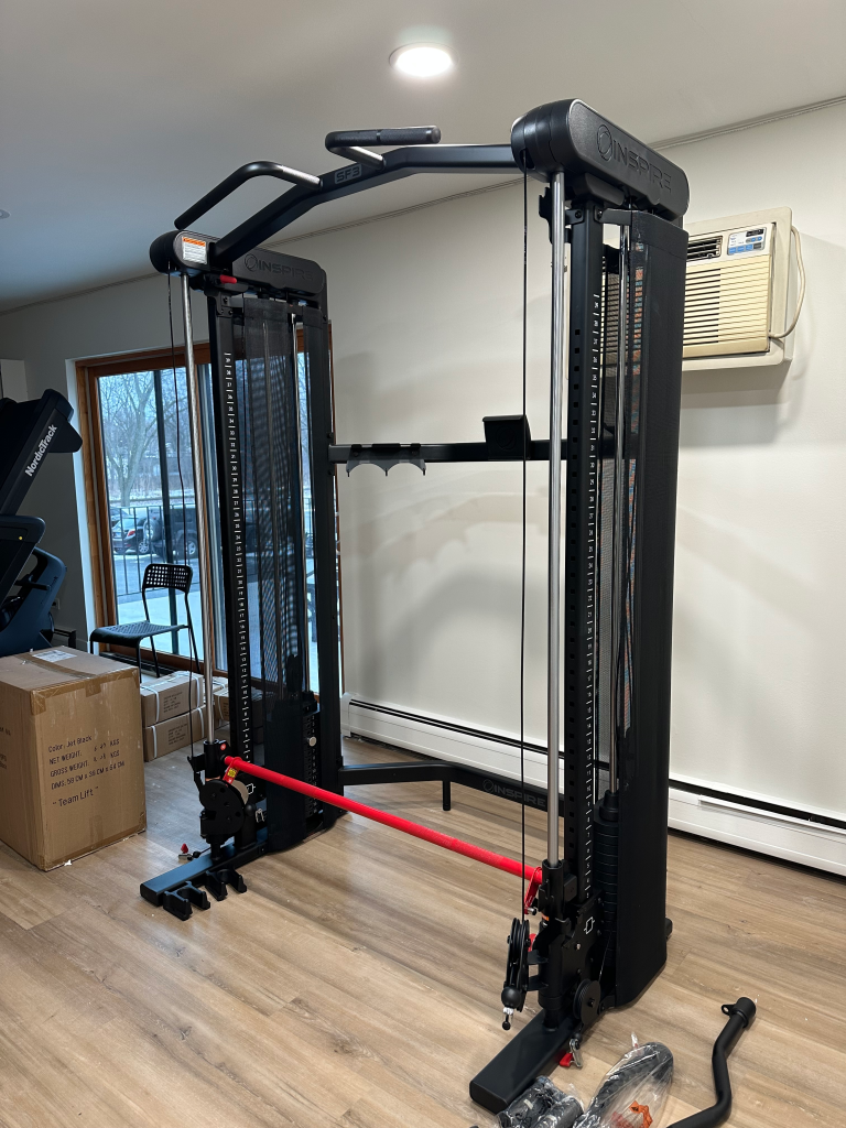 Smith Machine functional trainer assembly