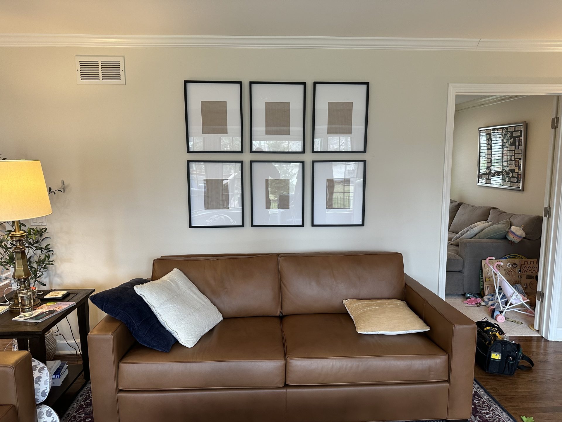 Mounting pictures in Naperville by Modern Handyman
