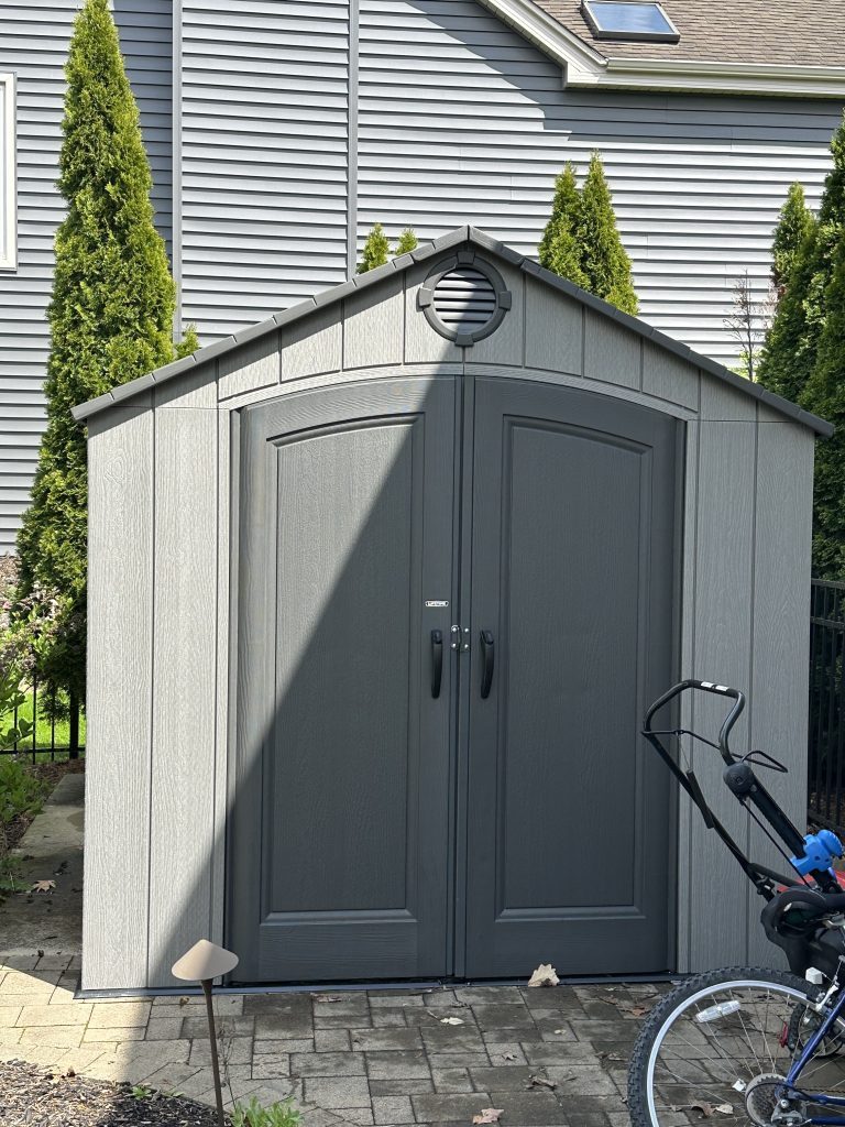Assembly of 8 x 12.5′ shed