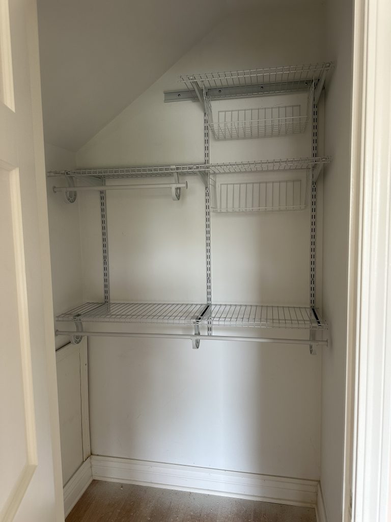 Closet system installations